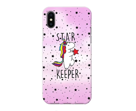 Чехол "iDAY" пластиковый для iPhone X/XS Star Keeper