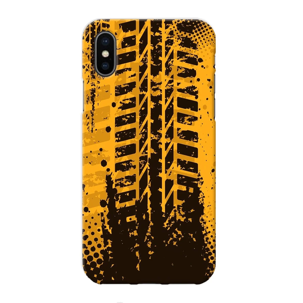 Чехол "iDAY" пластиковый для iPhone X/XS След от резины