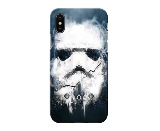 Чехол "iDAY" пластиковый для iPhone X/XS Штурмовик