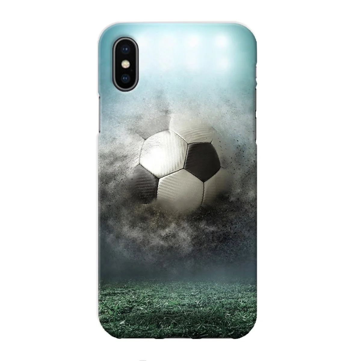 Чохол "iDAY" пластиковий для iPhone X / XS Футбольний м'яч
