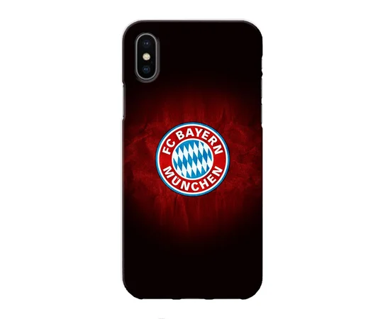 Чехол "iDAY" пластиковый для iPhone X/XS ФК Бавария