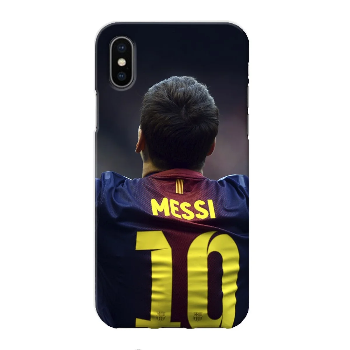 Чехол "iDAY" пластиковый для iPhone X/XS Messi 10