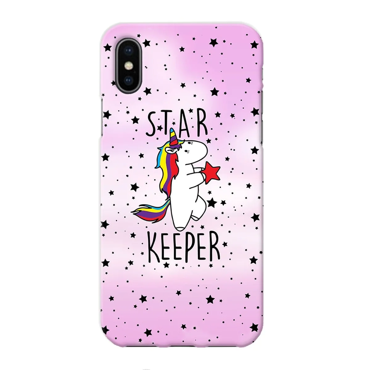 Чехол "iDAY" пластиковый для iPhone X/XS Star Keeper
