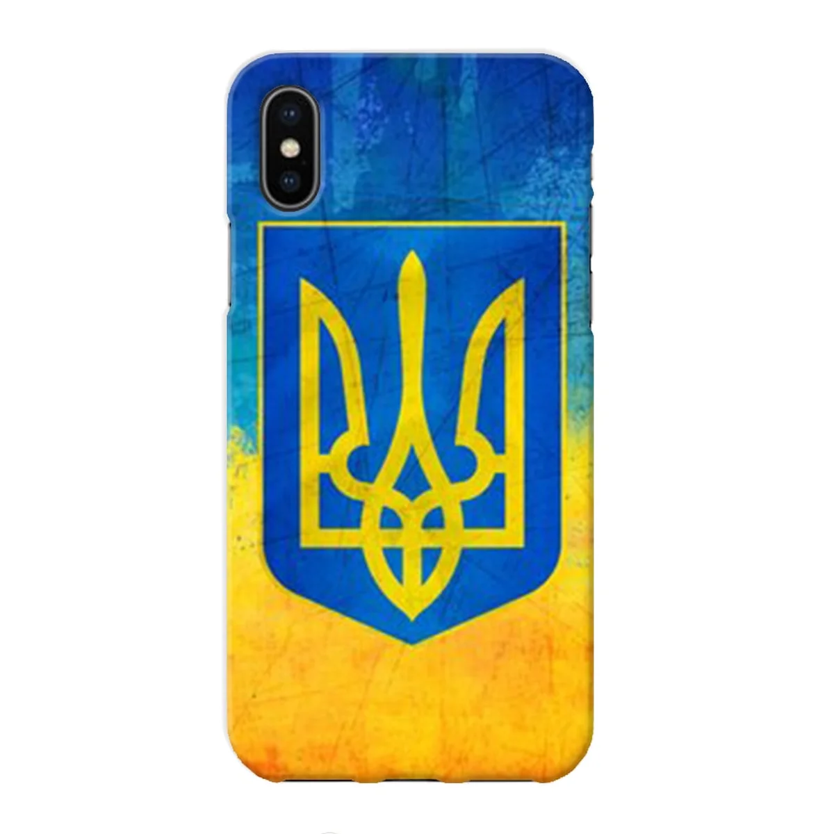 Чехол "iDAY" пластиковый для iPhone X/XS Украина