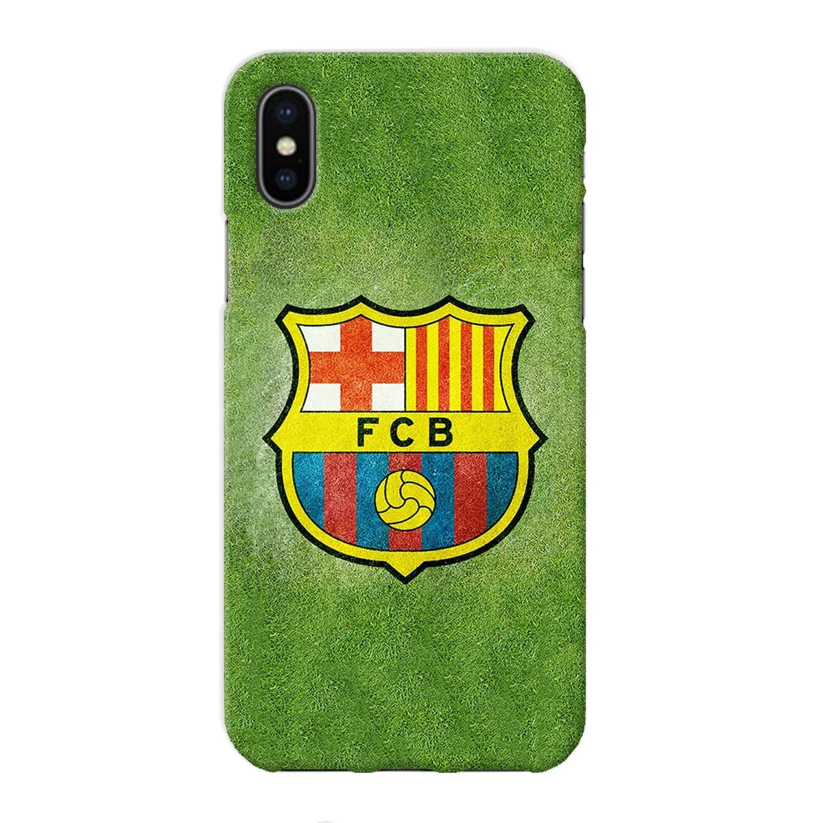 Чехол "iDAY" пластиковый для iPhone X/XS FC Barcelona