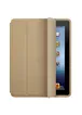 Кожаный чехол "Smart Case" золотой для iPad 2/3/4