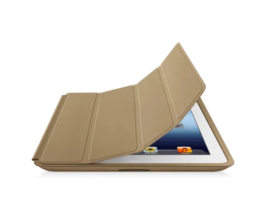 Шкіряний чохол "Smart Case" золотий для iPad 2/3/4