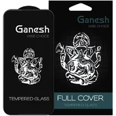 Захисне скло Ganesh (Full Cover) для Apple iPhone 12 Pro / 12 (6.1") Чорний