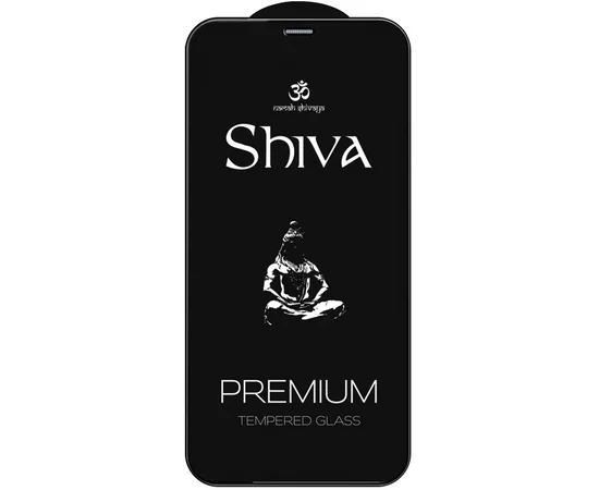 Защитное стекло Shiva 5D для Apple iPhone 12 Pro / 12 (6.1") Черный
