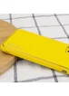 Кожаный чехол Xshield для Apple iPhone 12 (6.1") Желтый / Yellow