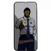 Защитное стекло Privacy 5D Anti-Static (тех.пак) для Apple iPhone 12 Pro / 12 (6.1") Черный