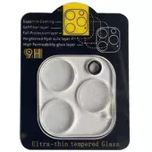 Захисне скло на камеру Full Block (тех.пак) Apple iPhone 12 Pro (6.1") Прозорий