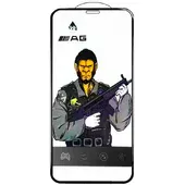 Защитное стекло 5D Anti-static Matte (тех.пак) для Apple iPhone 12 Pro / 12 (6.1") Черный