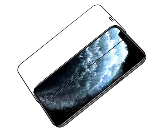 Защитное стекло Nillkin (CP+PRO) для Apple iPhone 12 Pro / 12 (6.1") Черный