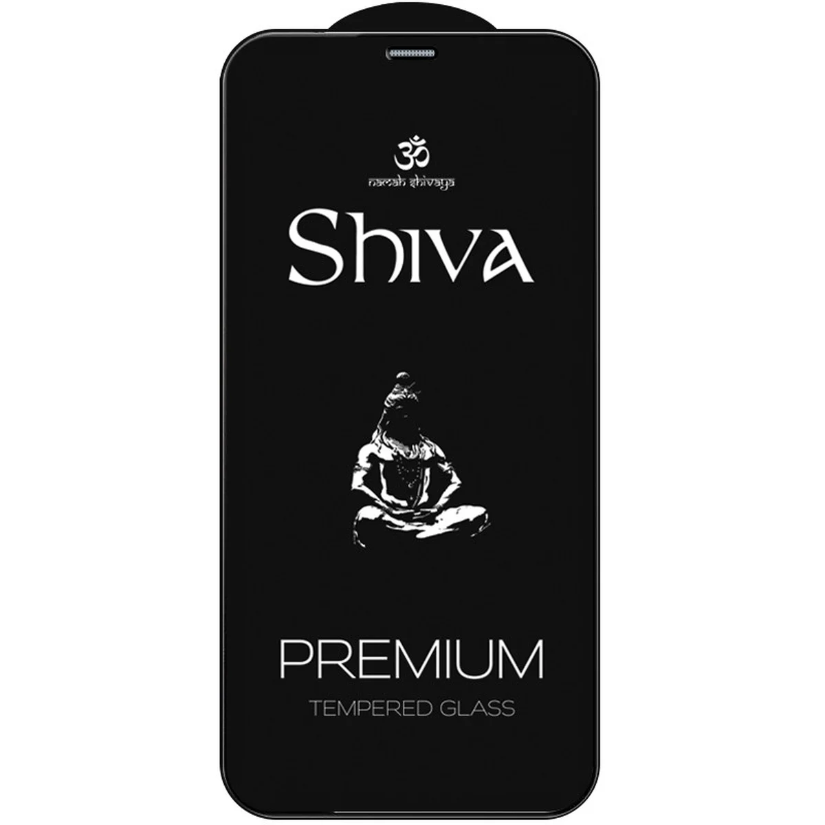 Защитное стекло Shiva 5D для Apple iPhone 12 Pro / 12 (6.1") Черный