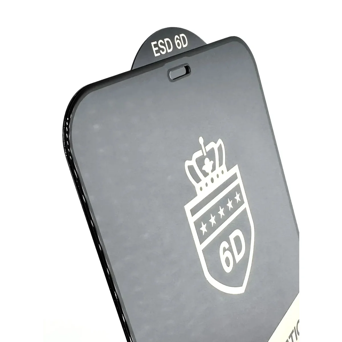 Защитное стекло "ESD 6D" Anti-Static для Apple iPhone 12 Pro Max Черный
