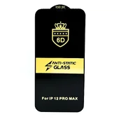 Захисне скло "ESD 6D" Anti-Static для Apple iPhone 12 Pro Max Чорний