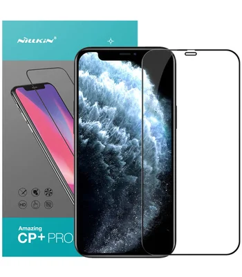 Защитное стекло Nillkin (CP+PRO) для Apple iPhone 12 Pro Max (6.7") Черный