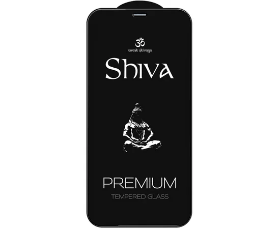 Защитное стекло Shiva 5D для Apple iPhone 12 Pro Max (6.7") Черный