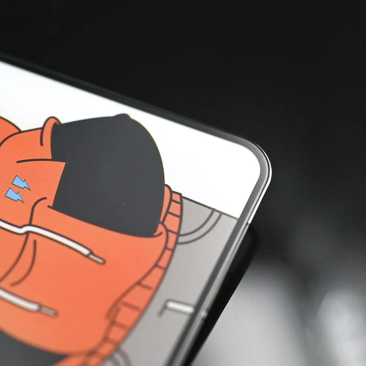 Защитное стекло 5D Anti-static (full glue) (тех.пак) для Apple iPhone 12 Pro Max (6.7") Черный