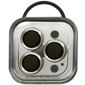 Захисне скло Metal Classic на камеру (в упак.) Apple iPhone 13 Pro / 13 Pro Max Срібний / Silver