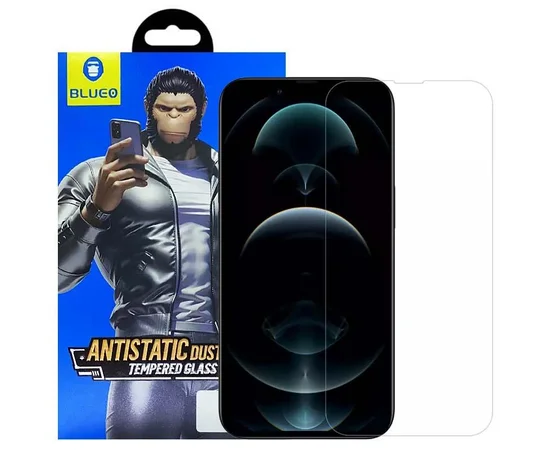 Захисне 2.5D скло Blueo Full Cover HD Clear для Apple iPhone 13 Pro / 13 / 14 / 16e (6.1") Прозоре