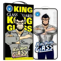 Защитное 2.5D стекло King Kong HD для Apple iPhone 13 Pro / 13 / 14 (6.1") Черный