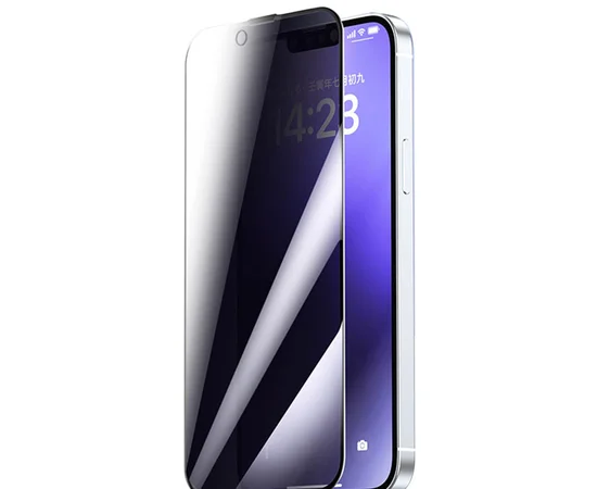 Защитное стекло Remax 3D Privacy (GL-27) для Apple iPhone 13 / 13 Pro / 14 / 16e (6.1") Черный