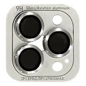 Захисне скло Metal Classic на камеру (в упак.) Apple iPhone 13 Pro / 13 Pro Max Срібний / Silver