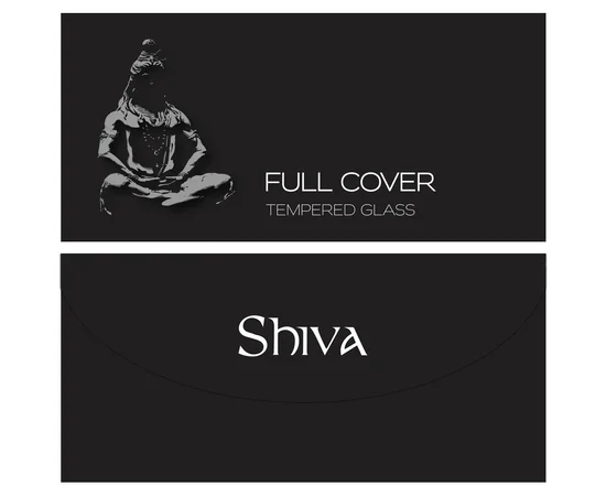 Защитное стекло Shiva (Full Cover) для Apple iPhone 13 / 13 Pro (6.1") Черный