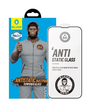 Захисне 2.5D скло Blueo Silk Full Cover HD для Apple iPhone 13 Pro / 13 (6.1") Чорний