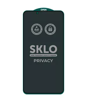 Защитное стекло SKLO 5D Privacy (тех.пак) для Apple iPhone 13 / 13 Pro / 14 (6.1") Черный Защитное стекло SKLO 5D Privacy (тех.пак) для Apple iPhone 13 / 13 Pro / 14 (6.1") Черный