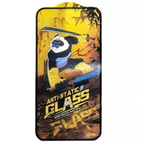 Защитное стекло 5D Anti-static Panda (тех.пак) для Apple iPhone 13 / 13 Pro / 14 (6.1") Черный