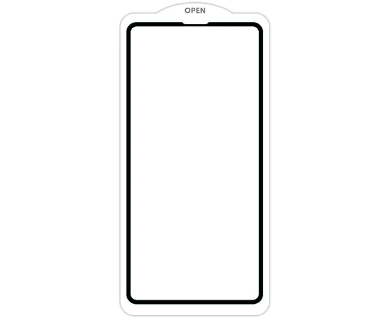 Захисне скло SKLO 5D (full glue) (тех.пак) для Apple iPhone 13 mini (5.4 ") Чорний