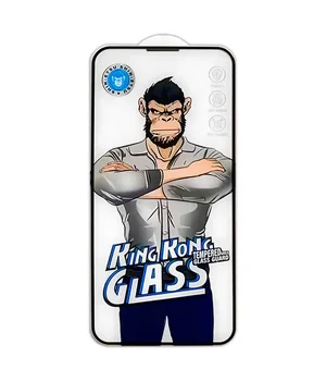 Захисне 2.5D скло King Kong HD для Apple iPhone 13 Pro Max / 14 Plus (6.7") Чорний