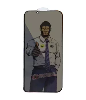 Захисне скло Privacy 5D Anti-Static (тех.пак) для Apple iPhone 13 Pro Max / 14 Plus (6.7") Чорний