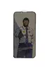 Защитное стекло Privacy 5D Anti-Static (тех.пак) для Apple iPhone 13 Pro Max / 14 Plus (6.7") Черный