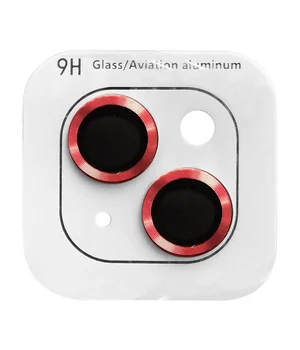 Защитное стекло Metal Classic на камеру (в упак.) для Apple iPhone 14 (6.1") / 14 Plus (6.7") Красный / Red Защитное стекло Metal Classic на камеру (в упак.) для Apple iPhone 14 (6.1") / 14 Plus (6.7") Красный / Red