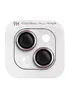 Захисне скло Metal Classic на камеру (в упак.) Apple iPhone 14 (6.1") / 14 Plus (6.7") Фіолетовий / Purple