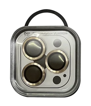 Защитное стекло Metal Classic на камеру (в упак.) для Apple iPhone 14 Pro (6.1") / 14 Pro Max (6.7") Золотой / Gold Защитное стекло Metal Classic на камеру (в упак.) для Apple iPhone 14 Pro (6.1") / 14 Pro Max (6.7") Золотой / Gold