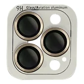 Защитное стекло Metal Classic на камеру (в упак.) для Apple iPhone 14 Pro (6.1") / 14 Pro Max (6.7") Золотой / Gold