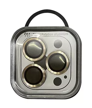 Защитное стекло Metal Classic на камеру (в упак.) для Apple iPhone 14 Pro (6.1") / 14 Pro Max (6.7") Золотой / Gold Защитное стекло Metal Classic на камеру (в упак.) для Apple iPhone 14 Pro (6.1") / 14 Pro Max (6.7") Золотой / Gold