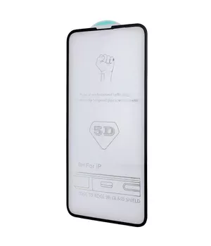 Захисне скло 5D Hard (full glue) (тех.пак) для Apple iPhone 14 Pro (6.1") Чорний