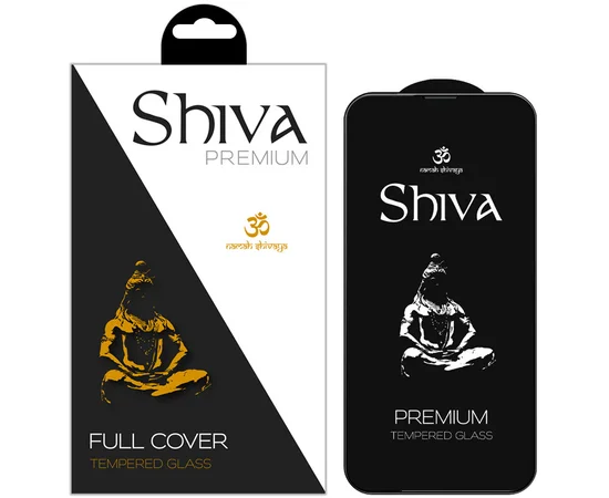 Захисне скло Shiva (Full Cover) для Apple iPhone 14 Pro Max (6.7") Чорний