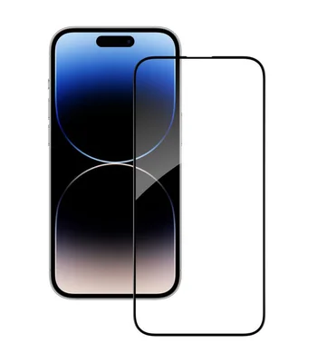 Защитное стекло "Full Glue" XD+ для Apple iPhone 13 / 13 Pro (6.1") Черный
