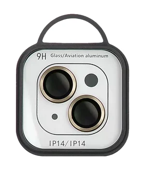 Защитное стекло Metal Classic на камеру (в упак.) для Apple iPhone 15 (6.1") / 15 Plus (6.7") Золотой / Gold Защитное стекло Metal Classic на камеру (в упак.) для Apple iPhone 15 (6.1") / 15 Plus (6.7") Золотой / Gold