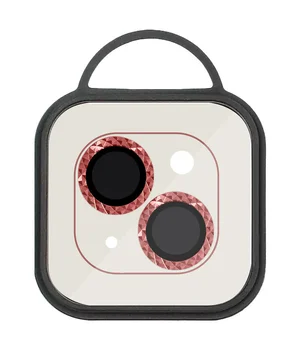 Защитное стекло Metal Shine на камеру (в упак.) для Apple iPhone 15 (6.1") / 15 Plus (6.7") Красный / Red Защитное стекло Metal Shine на камеру (в упак.) для Apple iPhone 15 (6.1") / 15 Plus (6.7") Красный / Red