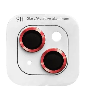 Защитное стекло Metal Classic на камеру (в упак.) для Apple iPhone 15 (6.1") / 15 Plus (6.7") Красный / Red Защитное стекло Metal Classic на камеру (в упак.) для Apple iPhone 15 (6.1") / 15 Plus (6.7") Красный / Red