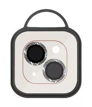 Защитное стекло Metal Shine на камеру (в упак.) для Apple iPhone 15 (6.1") / 15 Plus (6.7") Серебряный / Silver Защитное стекло Metal Shine на камеру (в упак.) для Apple iPhone 15 (6.1") / 15 Plus (6.7") Серебряный / Silver