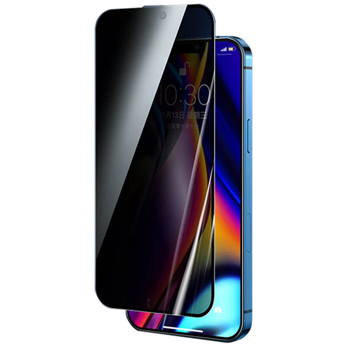Захисне скло Remax 3D Privacy (GL-27) для Apple iPhone 15/16 (6.1") Чорний